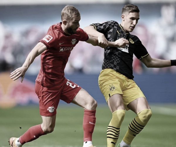RB Leipzig vs Dortmund EN VIVO hoy (0-0)