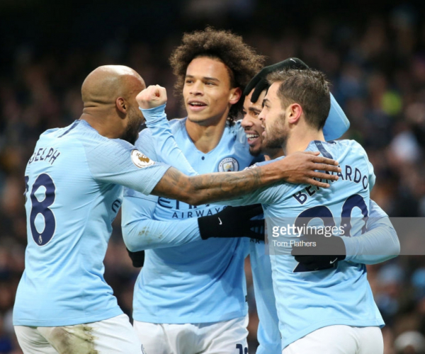 Manchester City 3-1 Everton: Jesus brace helps Citizens return to top of Premier League