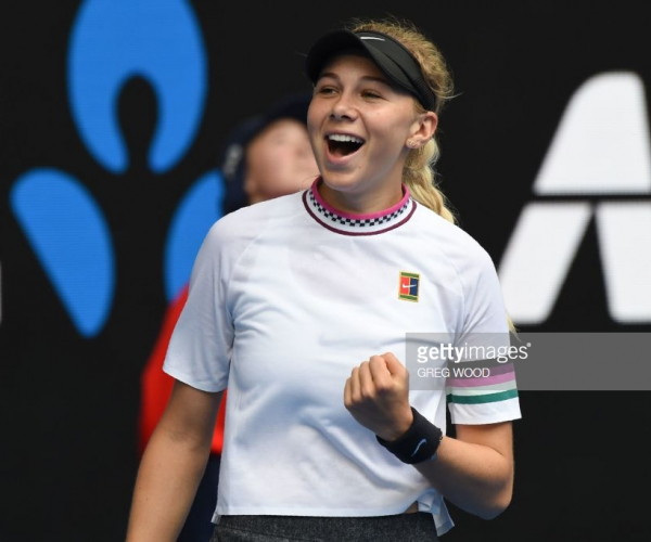 2019 Australian Open: Amanda Anisimova blasts Aryna Sabalenka to reach Round of 16
