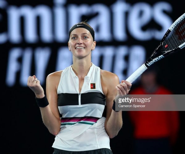 Australian Open: Petra Kvitova dominates Danielle Collins to reach first-ever final in Melbourne