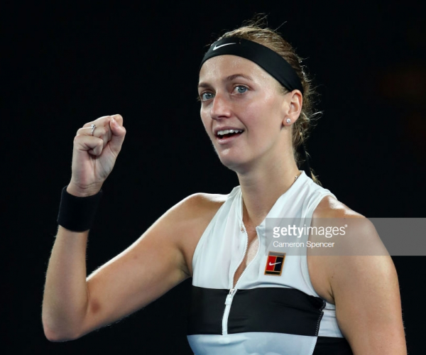2019 Australian Open: Petra Kvitova routs Danielle Collins to reach the final