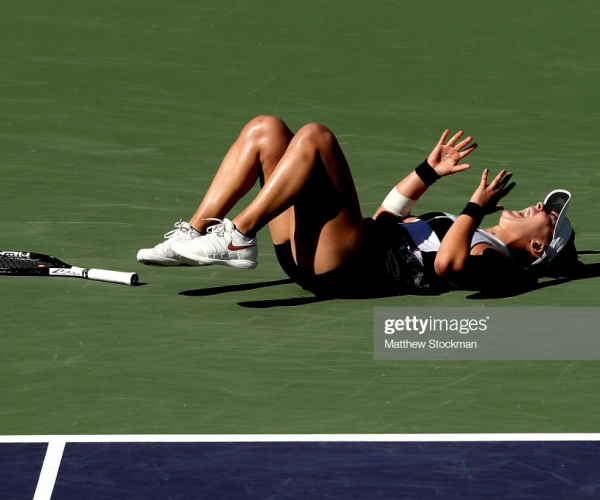 WTA Indian Wells: Bianca Andreescu outlasts Angelique Kerber in three-set thriller to win first career title