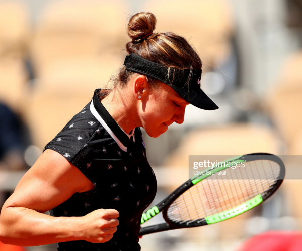 French Open: Simona Halep slides into the second week 