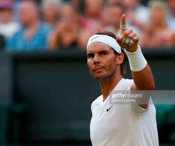 Wimbledon: Rafael Nadal turns back Nick Kyrgios in high-quality encounter to progress to third round
