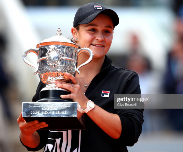 French Open: Ashleigh Barty downs Marketa Vondrousova to claim title