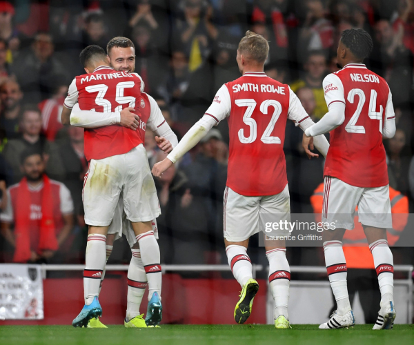 Arsenal 5-0 Nottingham Forest: Five star Gunners send Championship side to the sword