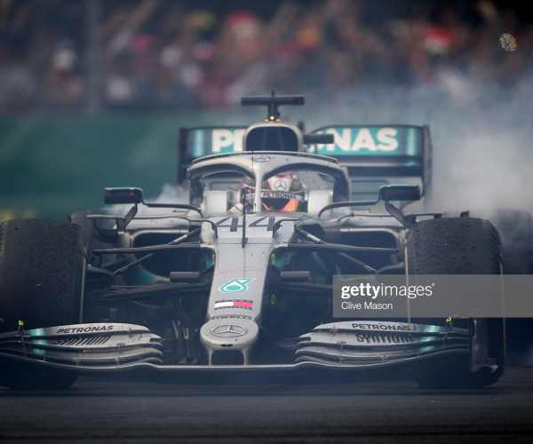 Hamilton recovers to win in Mexico but still not crowned champion