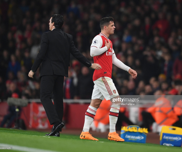 Xhaka releases statement after Crystal Palace incident