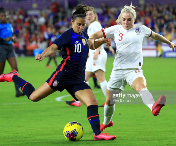 USWNT 2-0 England: Dominant USA record routine victory over Lionesses in SheBelieves Cup. 