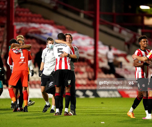 Brentford 3-1 Swansea City: Bees send Griffin Park out in style to reach play-off final