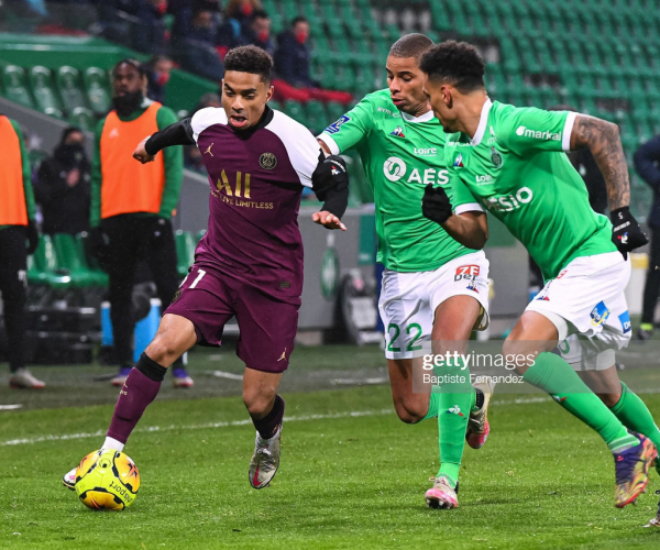 Saint-Etienne 1-1 PSG: Honors even at the Stade Geoffroy-Guichard 