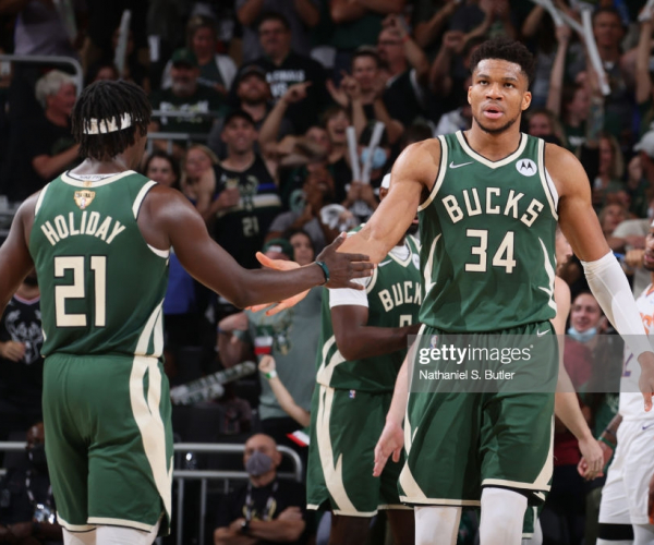2021 NBA Finals: Antetokounmpo dominates as Bucks rout Suns in Game 3