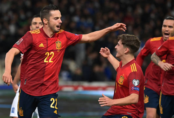 Summary and highlights of Greece 0-1 Spain in Qualifying for Qatar 2022