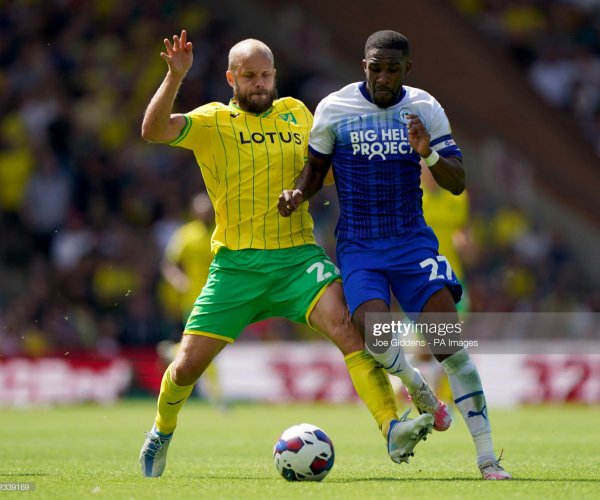 Norwich City 1-1 Wigan Athletic: Aarons rescues point for Canaries