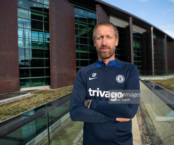 Graham Potter looking forward to "taking responsibility" ahead of Chelsea debut