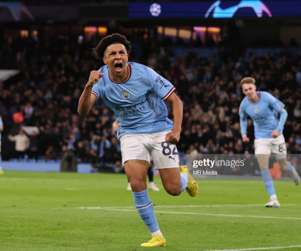 Man City 3-1 Sevilla: Rico Lewis caps debut with record-breaking goal