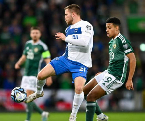 Highlights and goals of Finland 4-0 Northern Ireland in Euro 2024 Qualifiers