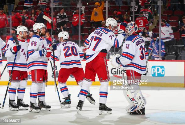 2023 Stanley Cup Playoffs: Fox has four assists as Rangers rout Devils in Game 1
