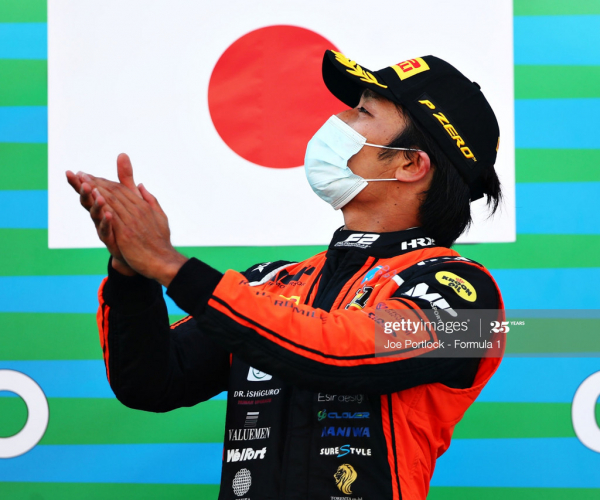 F2: Matsushita climbs 17 places to win Feature Race