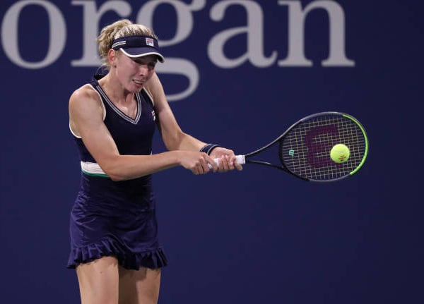 US Open: Ekaterina Alexandrova rallies past Kim Clijsters