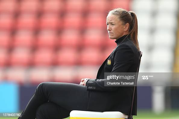 "The game is in danger at the moment of losing the fan base, when we're desperate to grow it" - Casey Stoney ahead of Manchester United's Continental Cup match