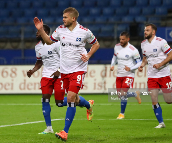 Hamburger SV 2-2 St. Pauli: Terodde on target again to secure a point for Die Rothosen 