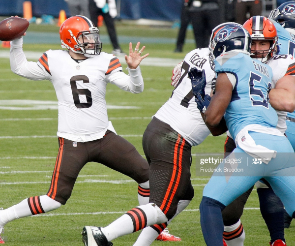Mayfield stars as the Browns beat the Titans 