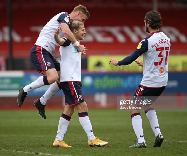 Crawley Town 1-4 Bolton Wanderers: Bolton secure promotion with final day thrashing of Crawley