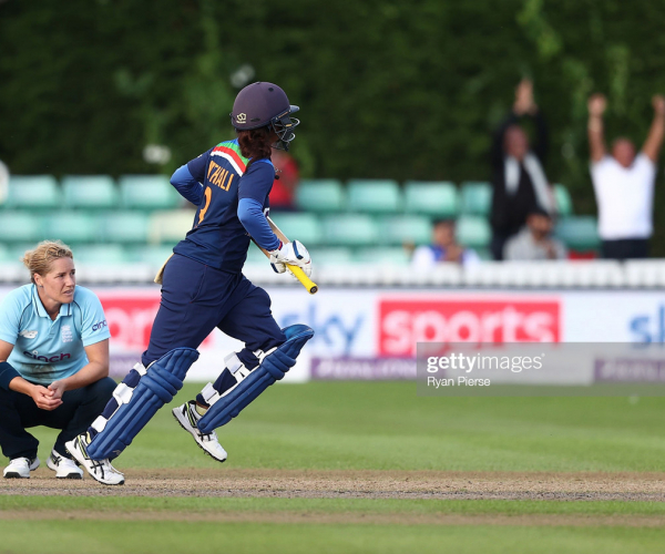 England Women vs India Women third ODI: Stunning Raj innings keeps series alive as India win in tense chase 