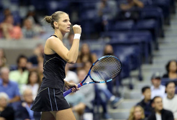 US Open: Karolina Pliskova edges Amanda Anisimova in late-night thriller