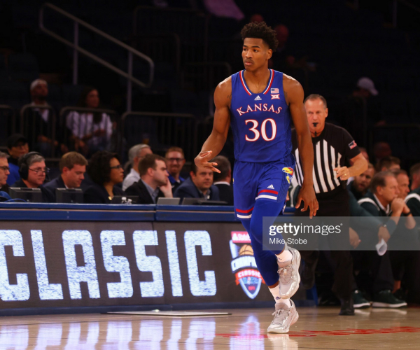 2021 Champions Classic: Kansas pulls away in second half to defeat Michigan State