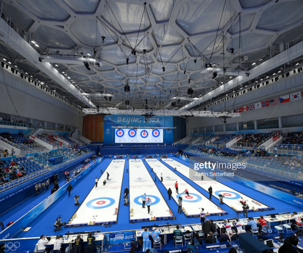 2022 Winter Olympics: Mixed doubles curling Session 1 recap