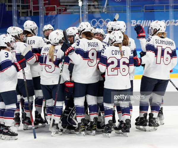 2022 Winter Olympics: Team USA opens title defense with victory over Finland