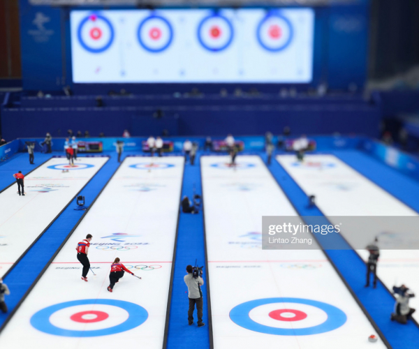 2022 Winter Olympics: Mixed doubles curling session 8 recap