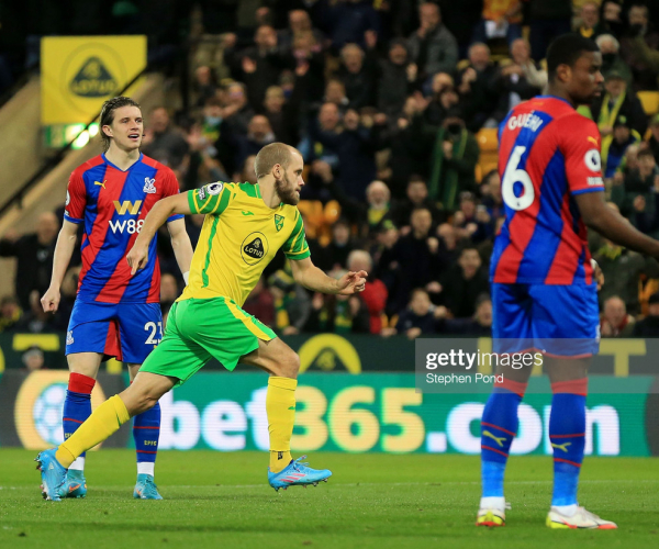 Norwich City 1-1 Crystal Palace: Canaries battle to home point 