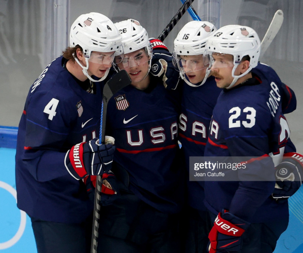 2022 Winter Olympics: Team USA crushes China behind Farrell's five-point night