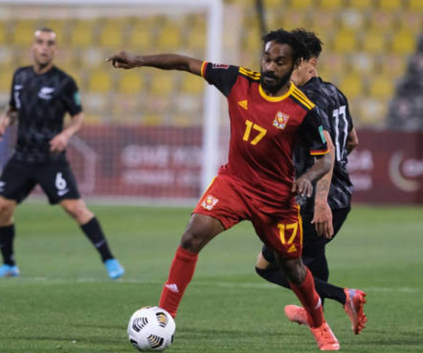 Highlights and goals of Papua New Guinea 1-3 New Caledonia in International Friendly