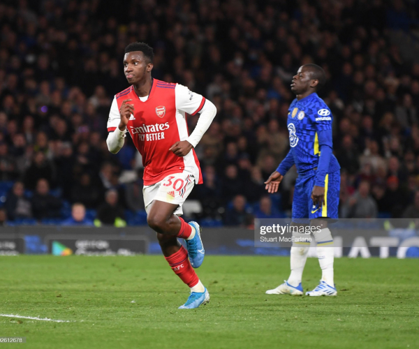 Chelsea 2-4 Arsenal: Nketiah brace leads Gunners to vital victory away at Chelsea