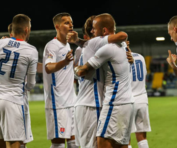 Summary and goals of Slovakia 0-0 Luxembourg in UEFA Euro 2024 Qualification