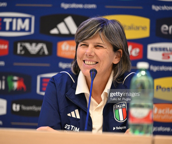 "A very difficult match awaits us": Milena Bertolini on facing England in the Arnold Clark Cup