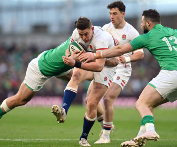 Highlights and trials of England 23-22 Ireland in Six Nations 2024