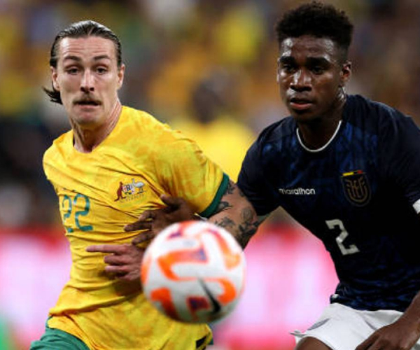 Resumen y goles del Australia 1-2 Ecuador en Partido Amistoso