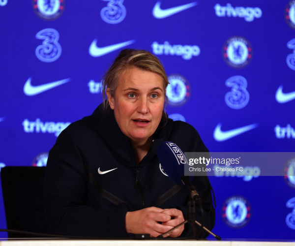 Emma Hayes says she likes the fixtures busy as her side prepares to face Manchester City in the WSL