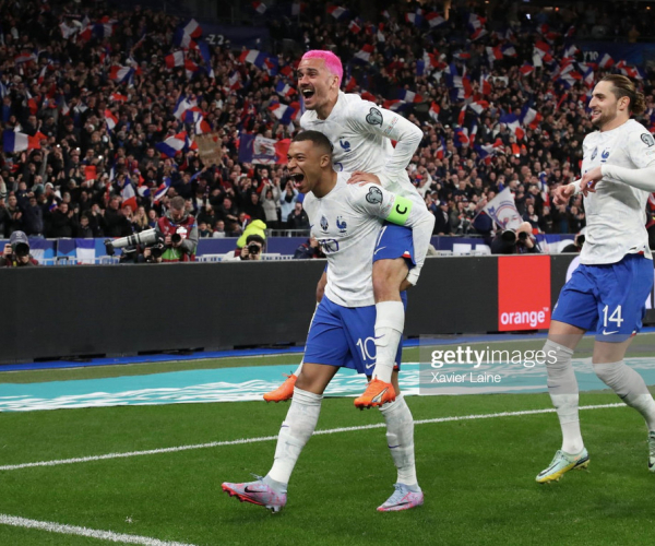 France 4-0 Netherlands: Les Blues off to perfect start after stunning first-half performance