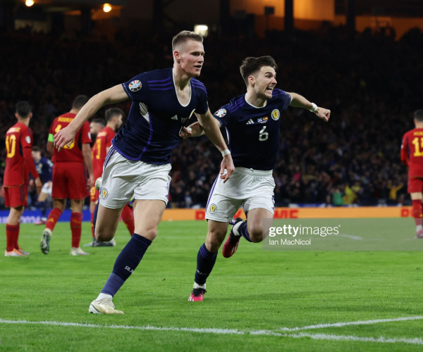 Scotland 2-0 Spain: McTominay double secures famous win