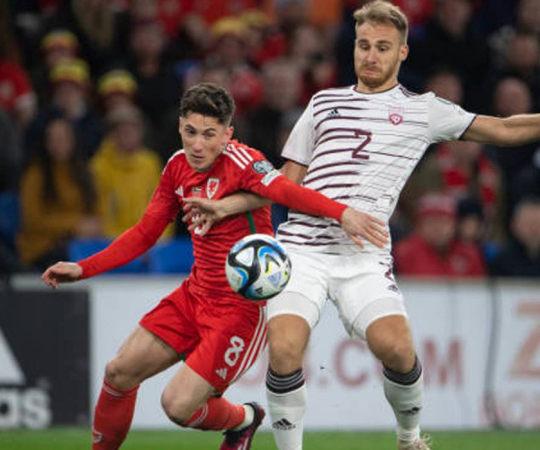 Highlights and goals of Latvia 0-2 Wales in UEFA Euro 2024 Qualification