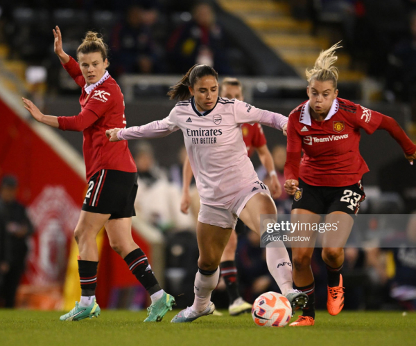 Man United 1-0 Arsenal: United push four points clear at the top of the WSL 