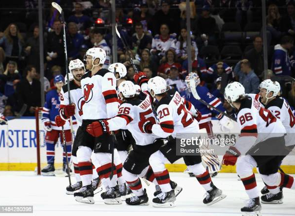 2023 Stanley Cup Playoffs: Hamilton settles tense Game 3 for Devils in overtime win over Rangers