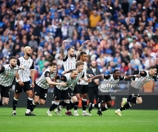 Chesterfield 2-2 Notts County (3-4 on pens): Magical Magpies fulfil EFL destiny