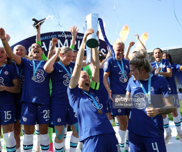 Reading 0-3 Chelsea: Blues crowned WSL champions for fourth successive season